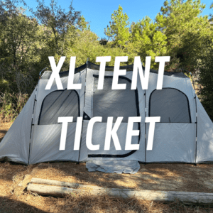 Camping Ticket - XL Tent